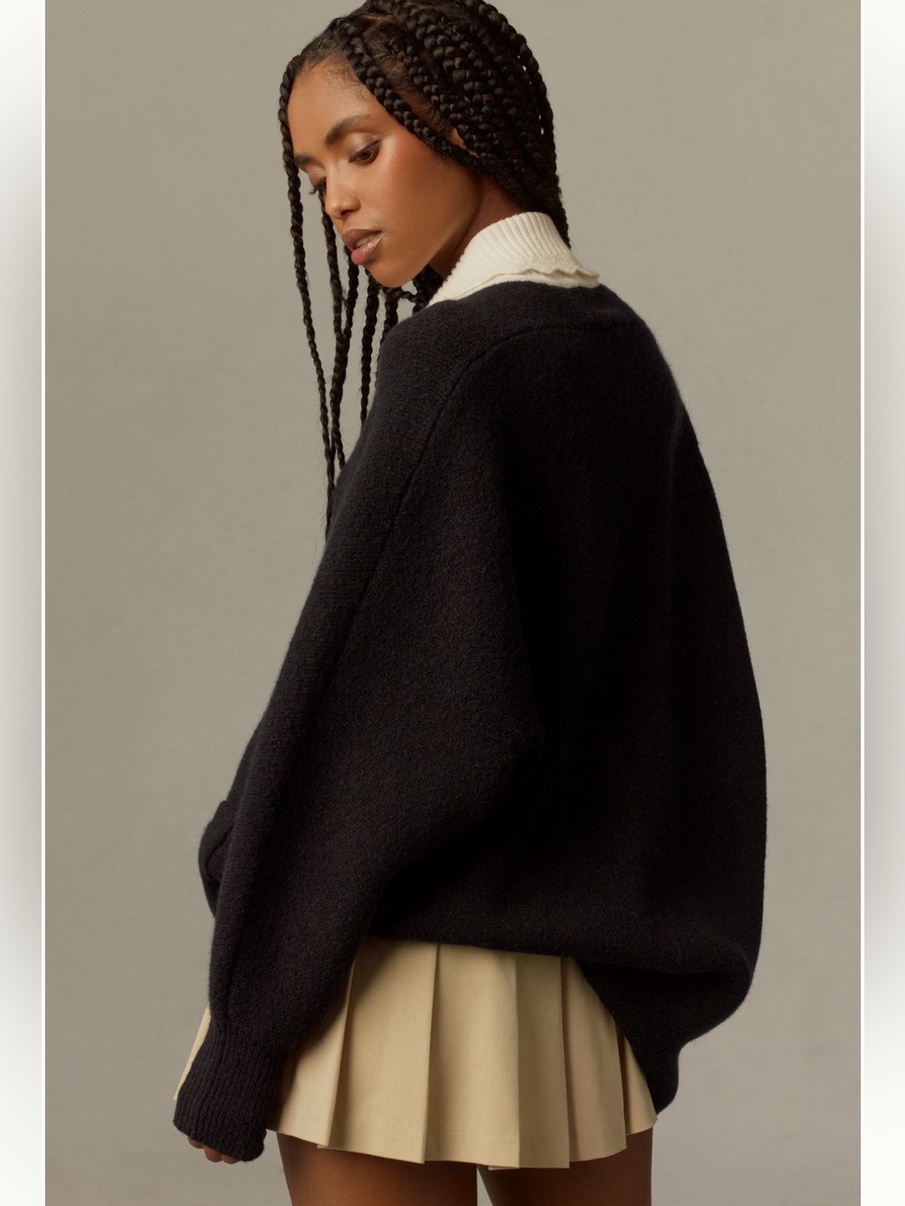 Maeve Scallop collar cardigan small - Picture 3 of 8